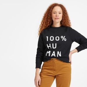 Everlane 100% Human French Terry Sweatshirt, sz XS